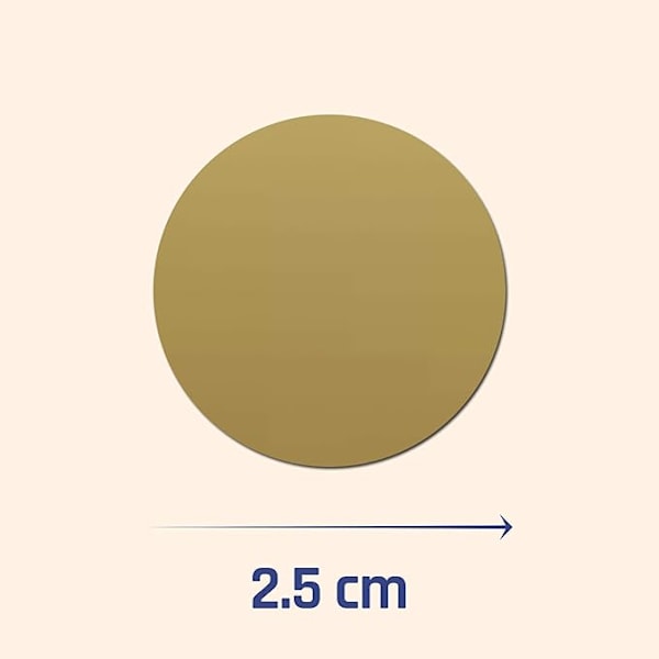 DIY Skraplotter (Guld, 150-pack)