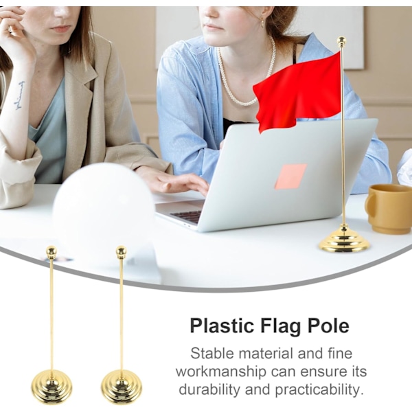 Pienet lipputangot pcs Pienet lipputangonpidikkeet Lipputangon kiinnikkeet kaiteelle Puutarhan lipputanko Pöydän lipputanko Työpöydän koriste Teleskooppinen
