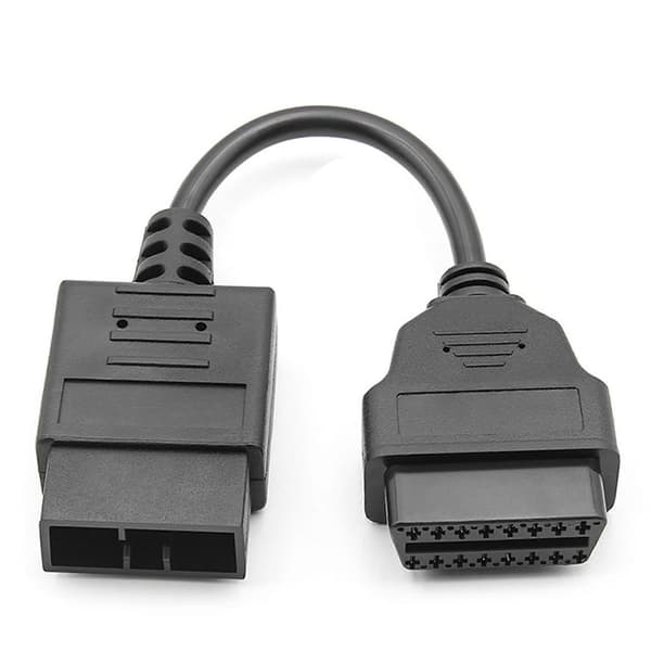 For 9-bens kabel OBD1 til OBD2 16-bens diagnostisk interfacekabel