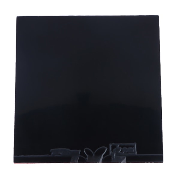 T05 Bordtennisgummi Ping Pong Gummi Svampe 2,1 mm Omvendt G Sort