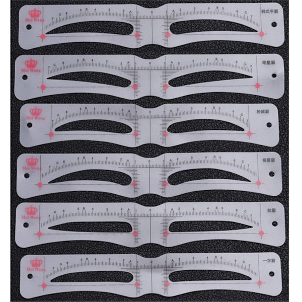 Ögonbrynsstencil Grooming Shaper Mall 1 1 1 1