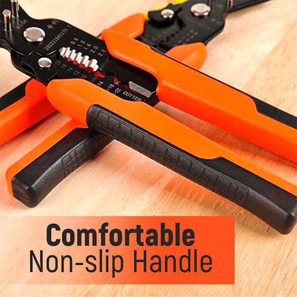 Professional 5-in-1 Combination Pliers with Wire Stripping Pliers, Wire Cutting Pliers, Wire Crimping Pliers, Multi, Combination Wrench, Multi-Tool