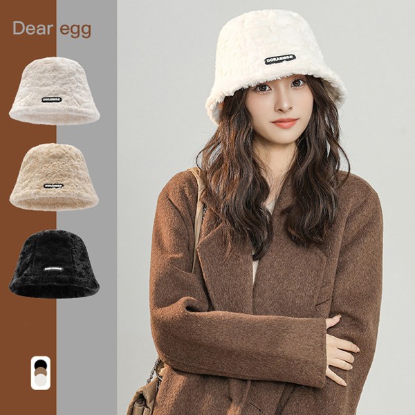 Vinter Flickor Pojkar Hinkhatt e Lammull Brev Barn Artist Hatt S Beige