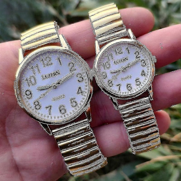 12 14 16 18 20mm Strækbar Udvidelse Rustfrit Stål Urrem Indtrækkeligt Armbånd Metal Elastisk Urrem Tilbehør Armbånd - Guld Sølv Silver 20mm