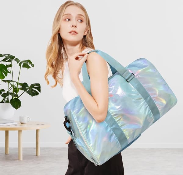 Danse Taske til Piger - Weekendtaske - m/ Sko- & Vådrum - Multifunktionel - 48*26*39cm