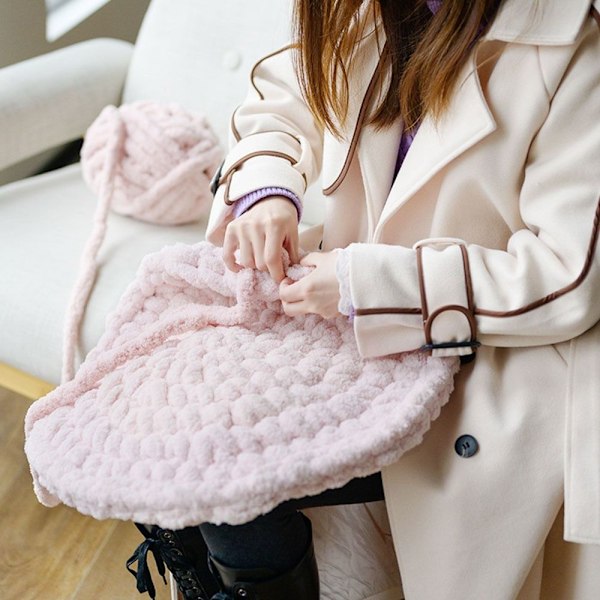 226g/Nøste Heklegarn Garnkule ROSA Pink