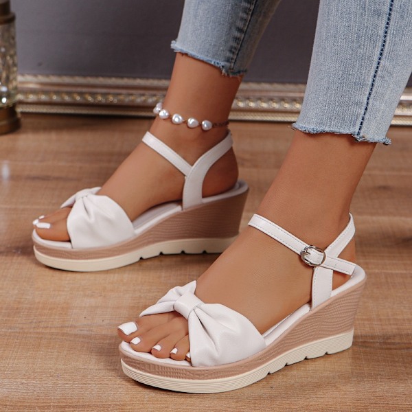 Kilklackssandaler för damer, sommarskor beige 41