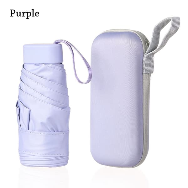 Foldbart Ultralet Mini Paraply LILLA purple