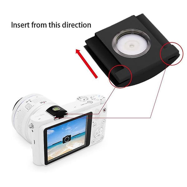 4-pack Kameravattenpass Skyddande Blixtskoskydd för Sony A6000