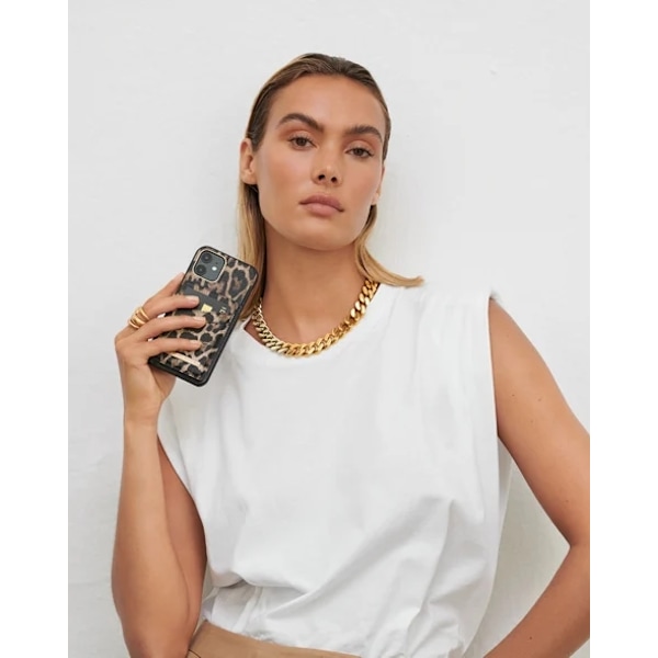 Ideal of Sweden Atelier Case iPhone 8/7/6/6S/SE Midnatts Leopard Multicolor multifärg