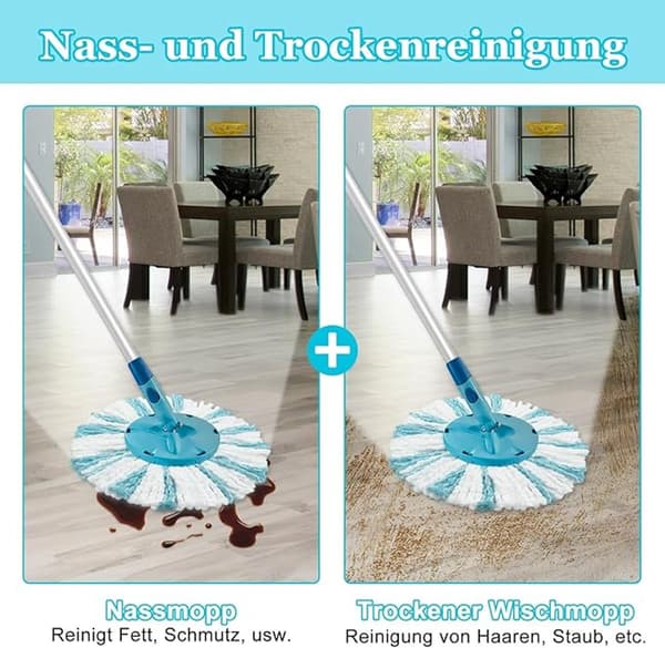 3-pakning erstatningsmopphoder - Erstatningsmopphoder - Mopphoder - Erstatningsmikrofiber