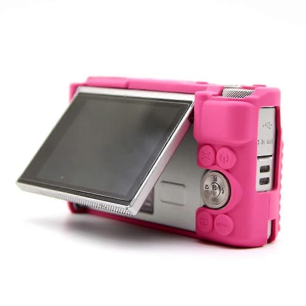 Silikonkameraskydd för Canon SX740 HS/ SX730 HS - Repskydd, Perfekt passform Rose
