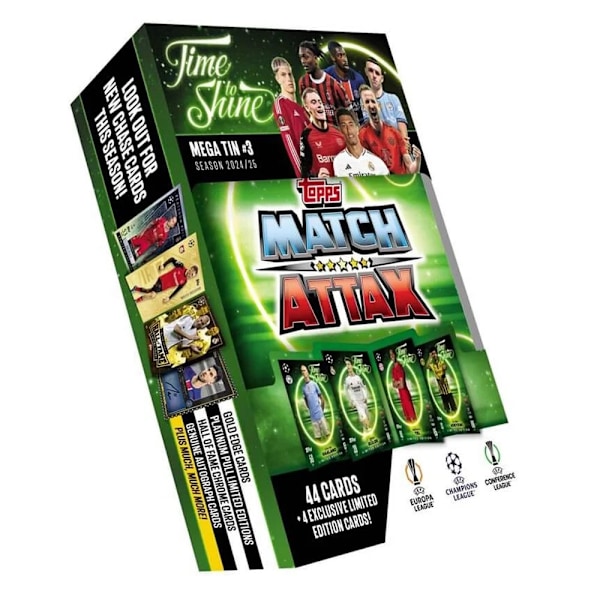 Match Attax Champions League 2024/25 Mega Tin #3 Grön