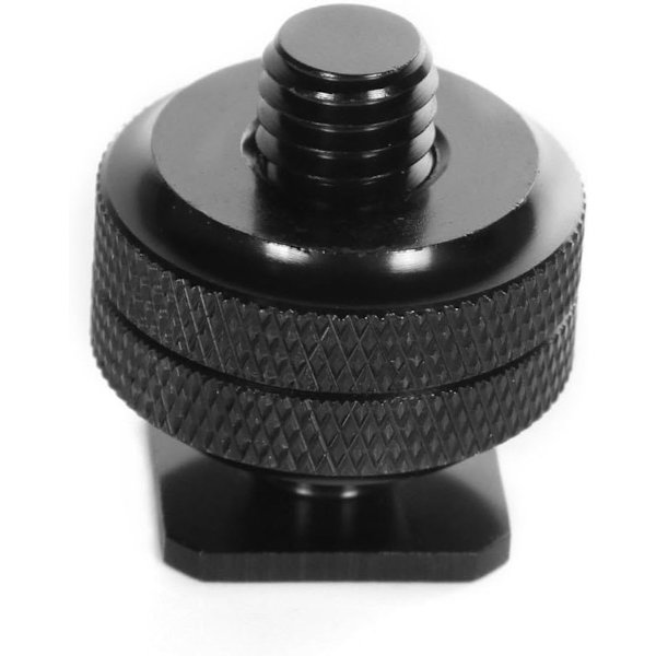 1/4\" Blixtskoadapter för Stativ och DSLR-kamera (2-pack)