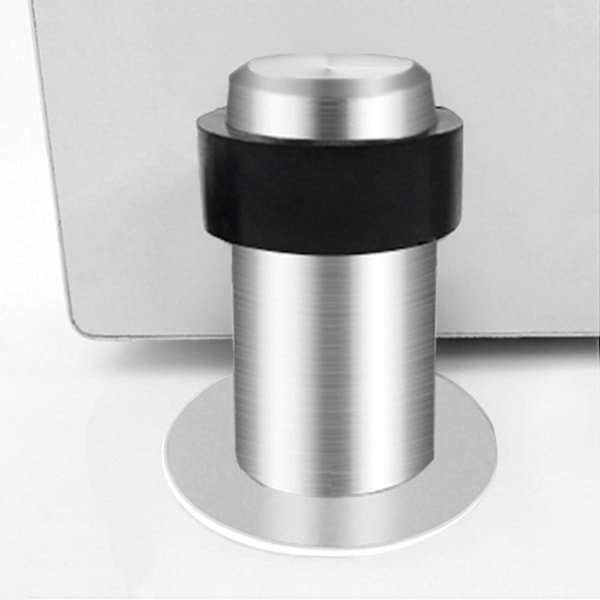 46-120mm Dørstopper Høyde Sterk Selvklebende Rund Punch-fri Dørstopper for Vaskerom-Perfekt 80mm