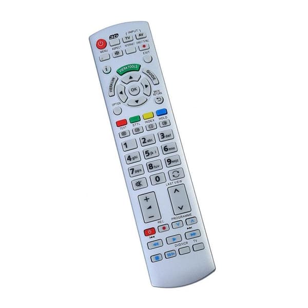 Perfekt TV-erstatningsfjernkontroll Panasonic N2QAYB 3D - Perfekt sølv silver one size