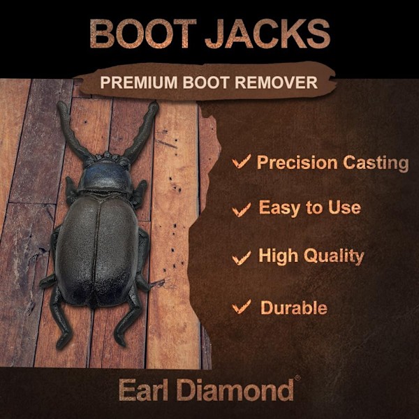 Boot Jack i gjutjärn