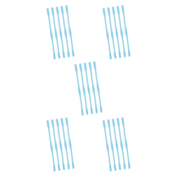 1/2/3/5 5 st Silikon Glasögonband för Barn, Sportband med Halkskydd Blå Blue 5Set