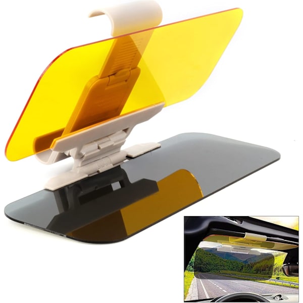 Car Sun Visor - 2-i-1 bil solskydd, bil solskydd, bil solskydd