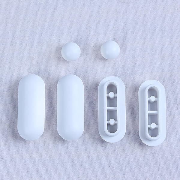 12 Stykker - Toiletsæde Buffer Pads Kit - Bidet Låg Tilbehør - Tryk - I Udskiftnings Buffer Spacer