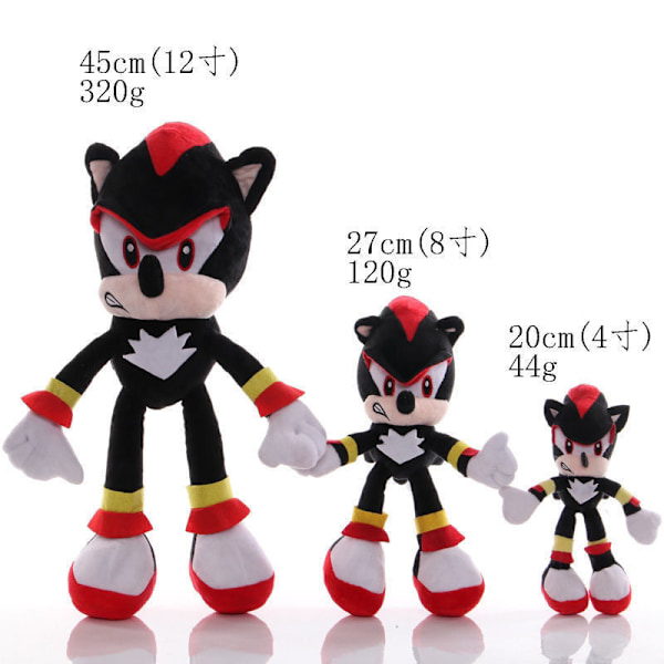 Ny Hedgehog Super Sonic Plyschleksak Super Talande Sony Docka Rosa pink 30cm