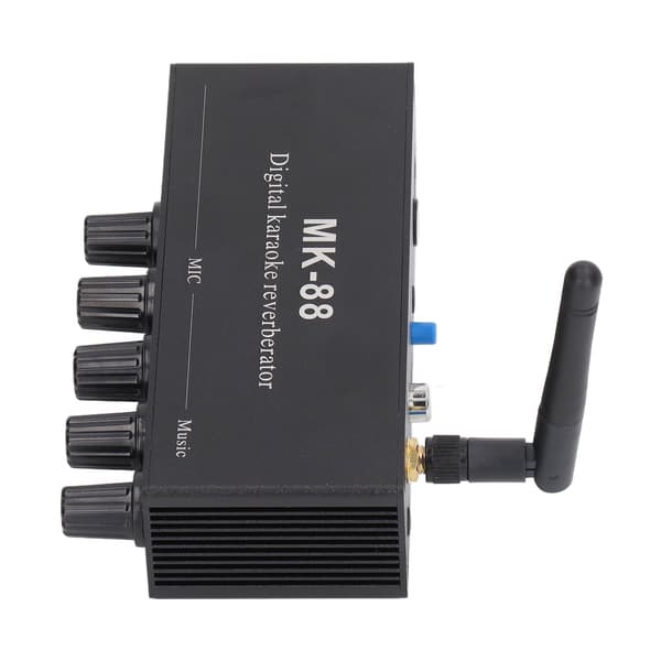Digitaalinen Stereo Vahvistin Bluetooth 5.0 Kaksoismikrofonitulo DC 12V