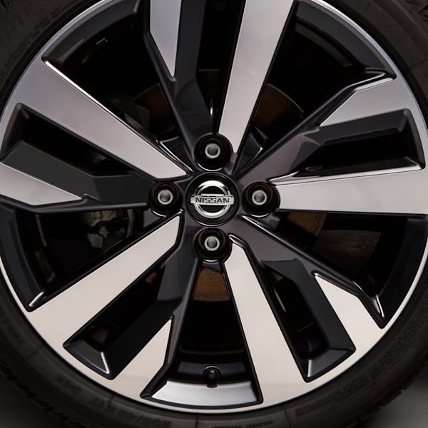 4 kpl - Nissan Navanavat / Pyörän navan embleemit - Auto 6 65 54mm - Svart