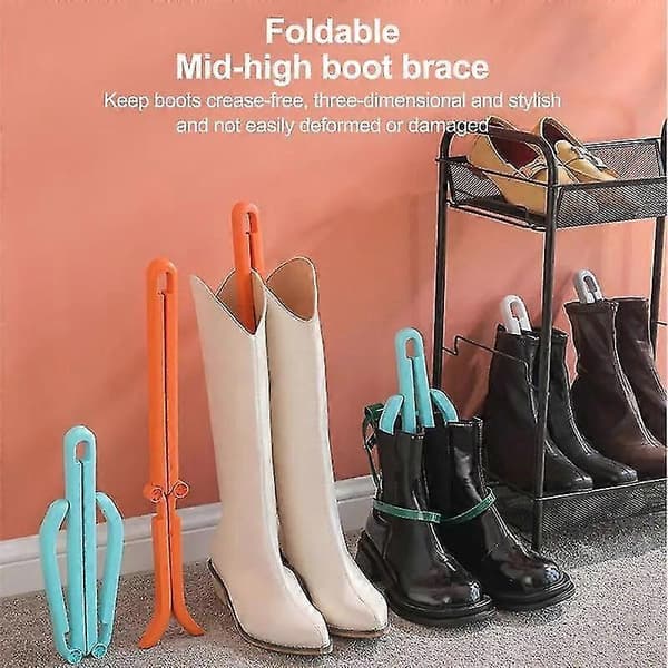 Boot Shapers Boot Shaper Inserts Foldable Boot Racks Durable Boot Holder Adjustable Boot Storage Inserts for Men