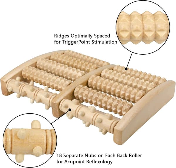 Fodmassager - Træfodmassager - Fodmassager - Fodmassage Roller