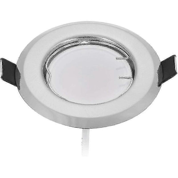 3 stk. ultra-tynde indbyggede LED-spotlights, med 3x5w dæmpbare pærer 220v spotlightmodul, justerbart lys varm hvid 3000k