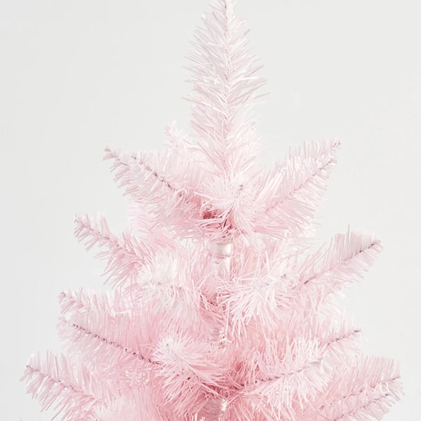 60cm Pink Juletræ Pvc Fest Hjem Display Ornament