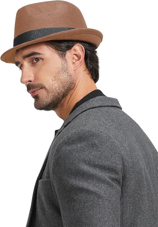 Hatter - Elegant Jazzhatt - Varm bøttehatt - Fedorahatt - Jazzcaps - Solhatt - Tilbehør - Hodeplagg