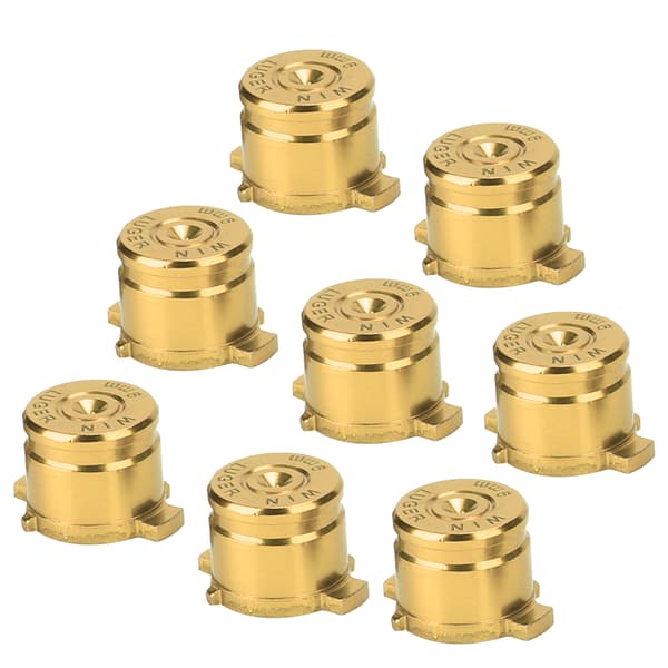 2 sæt aluminiumslegering funktionsassistent knap controller reservedele passer til PS4Gold 0.7