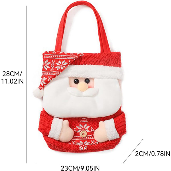 Julklappspåsar Juldekorationer Julklappspåsar Godispåsar Återanvändbara Presentpåsar Söta Godispåsar Bäst För Bröllop Jul Nyår
