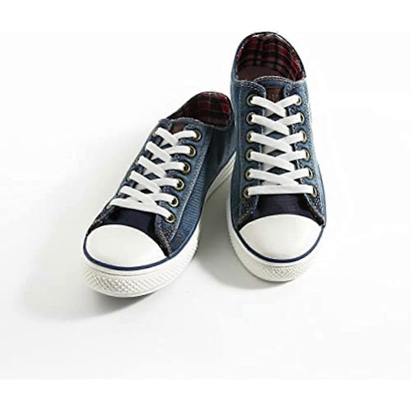 Flade Snørebånd 8mm Brede Snørebånd til Sneakers Premium Træningssnørebånd Erstatninger til Atletiske Sportssnørebånd Lysegrå Light Grey 71-  ( 180 cm )