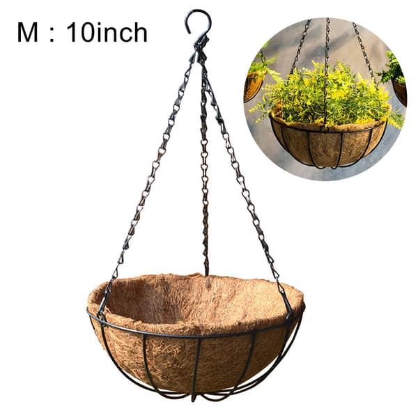Kokospalme hængekurv - medium (25 cm)