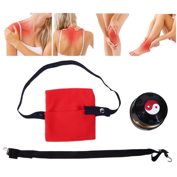 Ren Kobber Moxibustion Boks Varm Moxibustion Terapi Boks med deksel