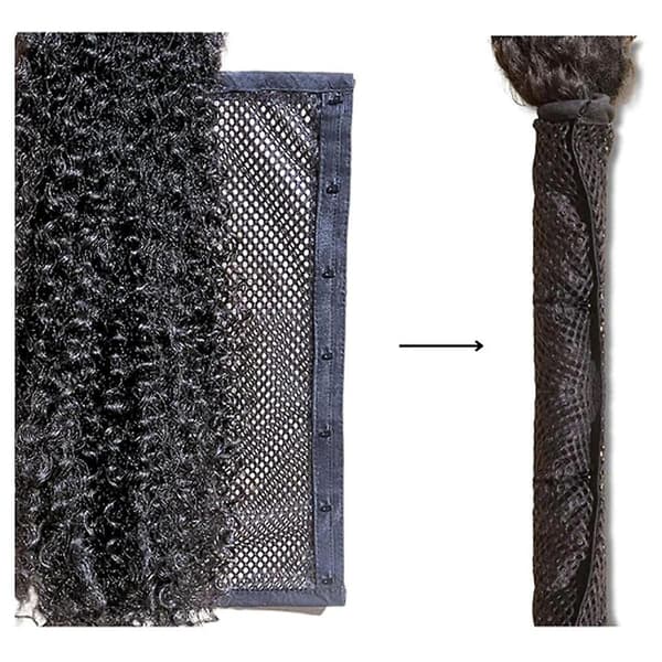 Längd Lock Hårsträckare, Längd och Lock Hårsträckare, Length-N-Lock, Längd och Lock Hårsträckare Nät, 7 tum Black