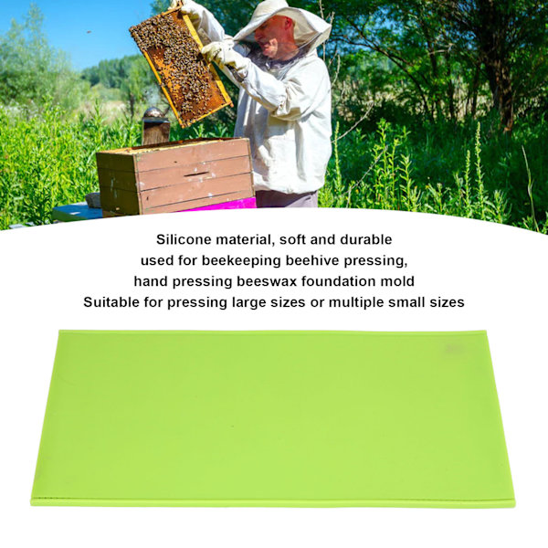5,4 mm silikonvaxplåtform gjutform vaxbasplatta pressform biodlarutrustning
