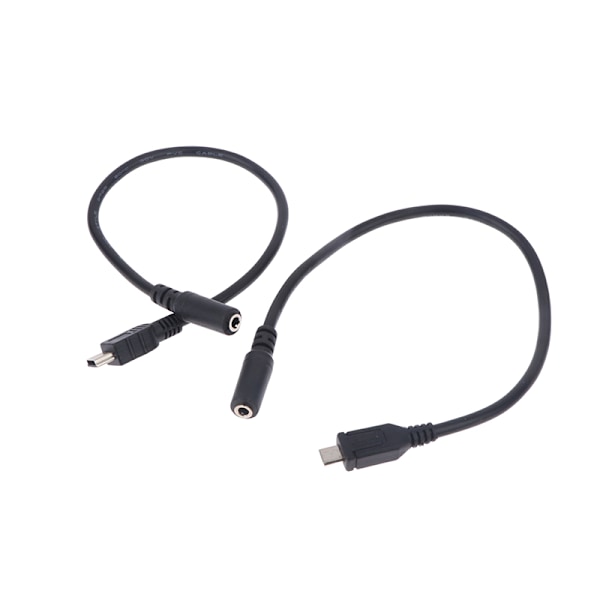 Micro USB - 3,5 mm kuulokeliitäntäadapteri Kuulokekaapeli 2(Mini 5P)