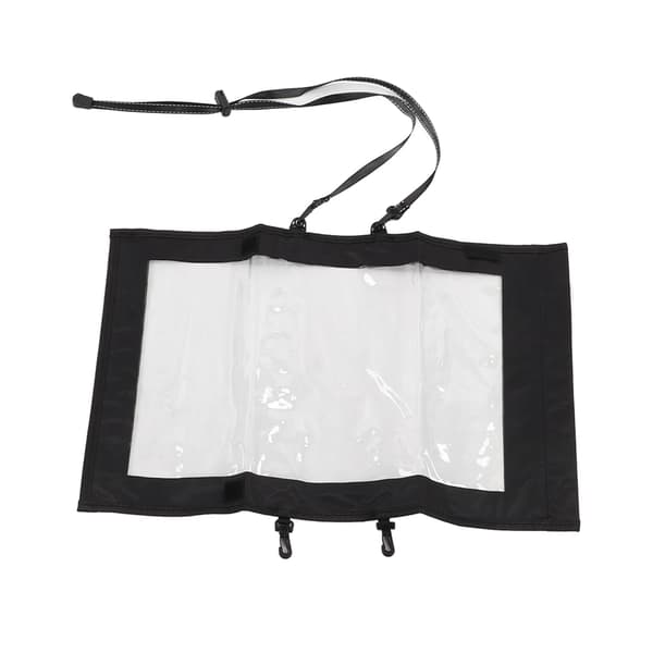 Waterproof TPU Map Case Transparent Hiking Bag with 2 Extra Straps for Camping