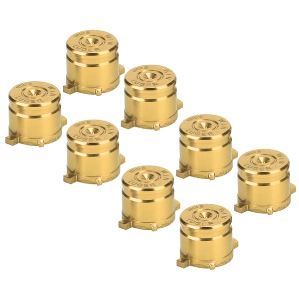 2 sæt aluminiumslegering funktionsassistent knap controller reservedele passer til PS4Gold 0.7