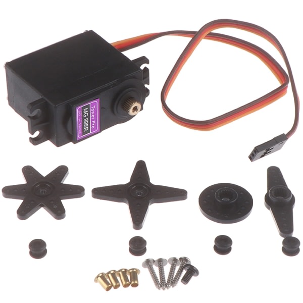 1 set MG996R 360° växelservomotor stort vridmoment för RC-helikopter