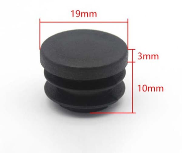 32 stk - Møbelmatter - 19 mm - møbelben - møbelbensputer - runde plastplugger