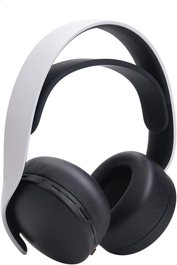 Erstatningsørepuder til Sony PS5 Pulse 3D trådløst headset, blødt proteinlæder, lydisolerende skum, gaming, sort