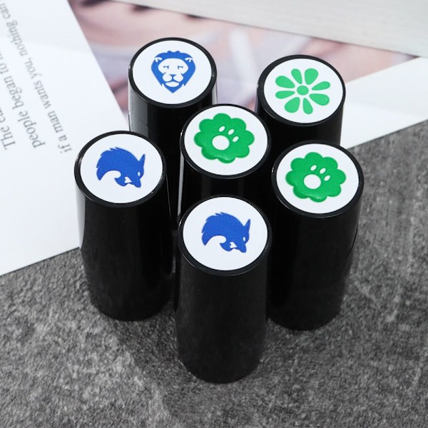 Golfboldstempel Golfstempelmarkør 7+ IMPRINT SORT 7+ imprint black