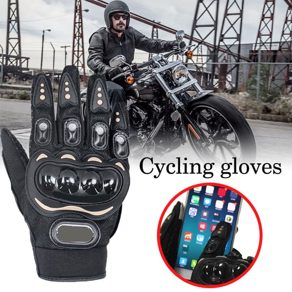 Halkfria Motorcykelhandskar Anti Fall Off Road Handskar Handskyddsutrustning 0.2