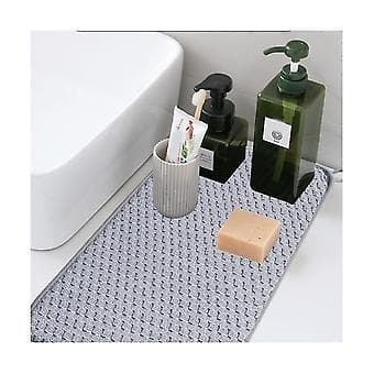 Mikrofiber Oppvaskmatte, Absorberende Benkeplatebeskyttelse, Absorberende Oppvaskunderlag