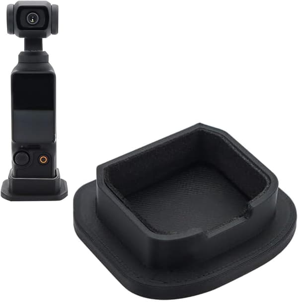 Baseplade til DJI Osmo Pocket 3 - Skridsikker Stabil Stand til Skrivebord_OF