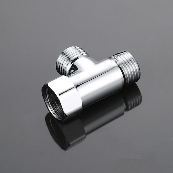 G1/2\" Messing 3-veis Omleder - Universal Dusj T-adapter - Dusj